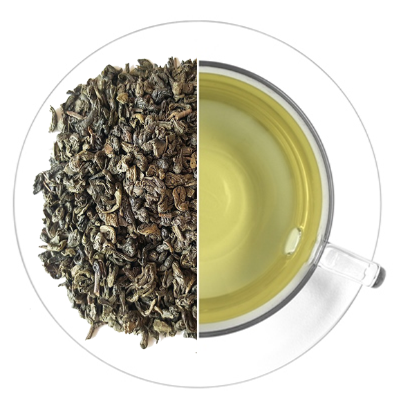 Té verde gunpowder especial