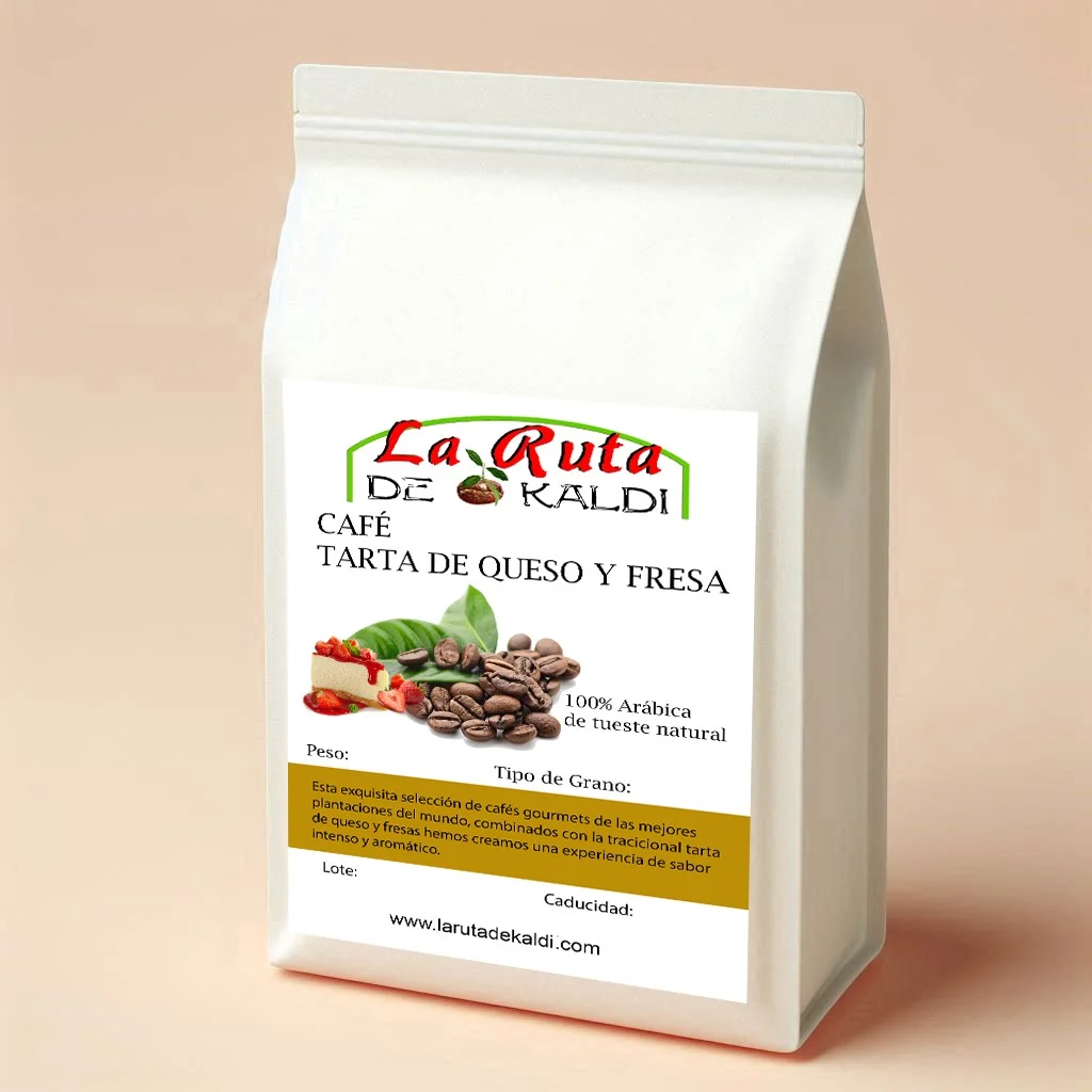 CAFE AROMATIZADO TARTA DE QUESO FRESA
