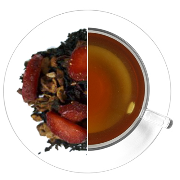 TÉ AZUL CREMA DE FRESAS