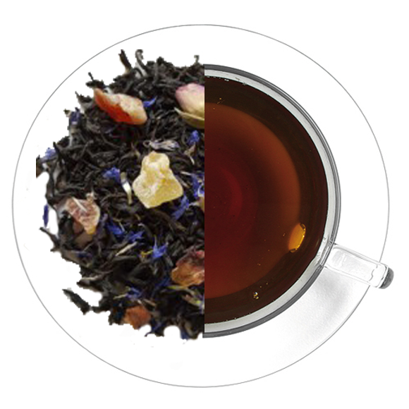 TÉ NEGRO CEYLAN DESTEINADO PARAISO DE ROSAS