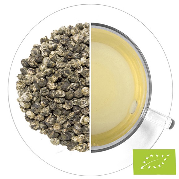 TÉ PERLAS DEL DRAGÓN FÉNIX BIO( Jasmine Phoenix Dragon Pearls)