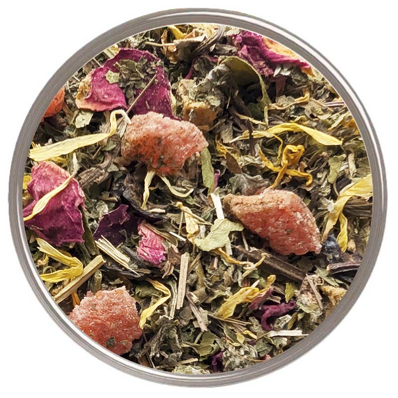 TÉ VERDE FLORES Y PLANTAS