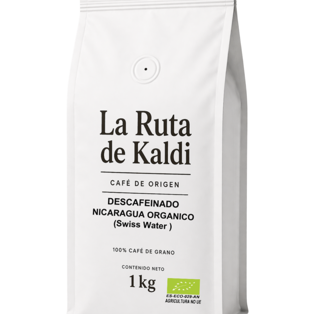 CAFÉ DESCAFEINADO NICARAGUA ORGANICO(Swiss Water )