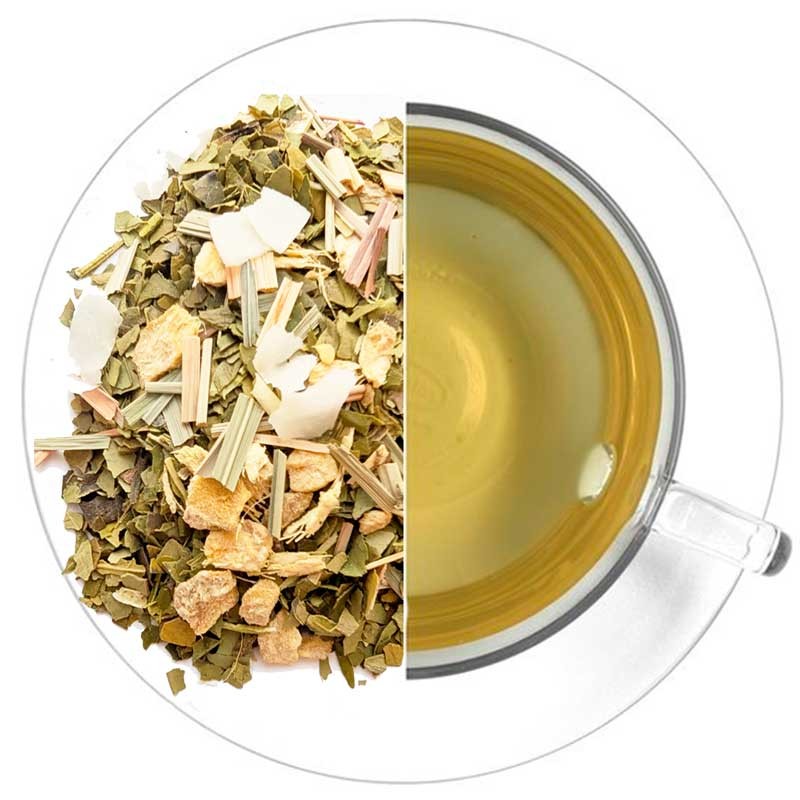 MEZCLA DE MATE CITRONELA JENGIBRE COCO