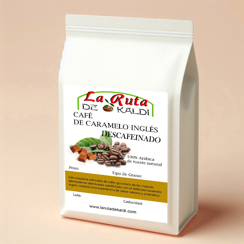 CAFÉ CREMA CARAMELO INGLES (DESCAFEINADO)